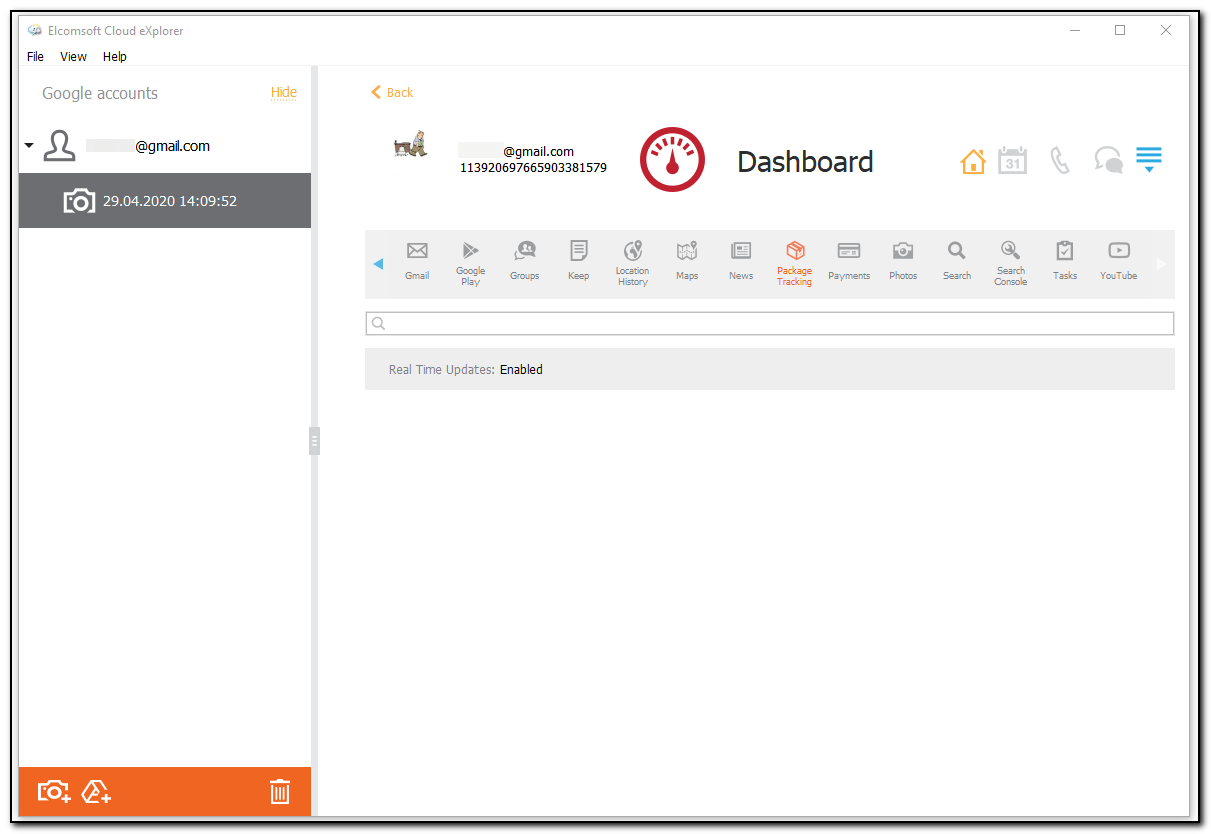 Dashboard_Package_Tracking